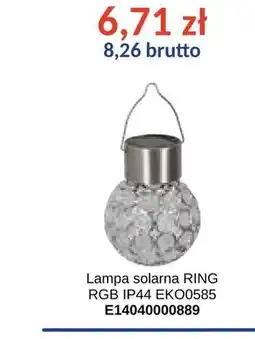 Lampa solarna E