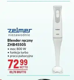 Makro Blender ręczny Zelmer oferta