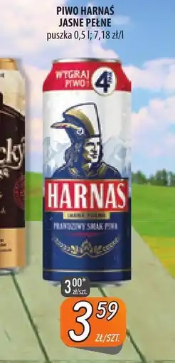 Społem Szczecin Piwo Harnaś oferta
