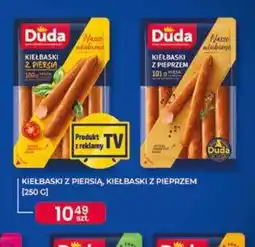 Dantex Kiełbaski z piersi, kiełbaski z pieprzem Duda oferta