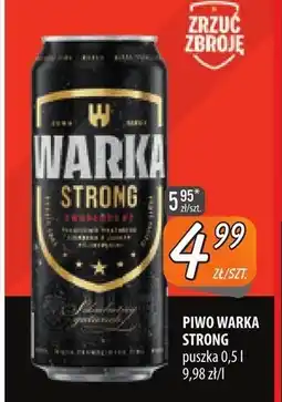 Społem Szczecin Piwo Warka Strong oferta