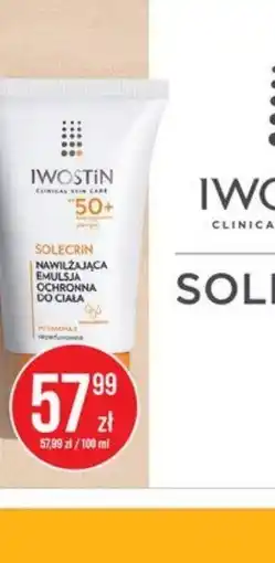 Apteka Cosmedica Iwostin Solecrin oferta