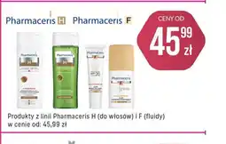 Apteka Cosmedica Produkty z linii Pharmaceris H (do włosów) i F (fluidy) oferta