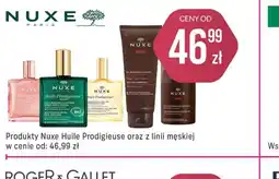 Apteka Cosmedica Produkty Nuxe Huile Prodigieuse oraz z linii męskiej oferta