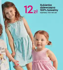 Pepco Sukienka dziewczęca 100% bawełny oferta