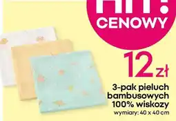 Pepco 3-pak pieluch bambusowych 100% oferta