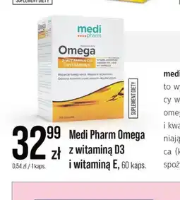 Apteka Cosmedica Medi Pharm Omega z witaminą D3 i witaminą E oferta