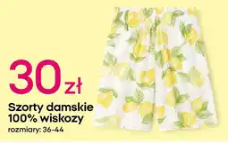 Pepco Szorty damskie 100% wiskozy oferta