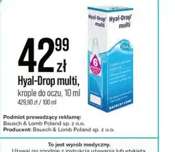 Apteka Cosmedica Hyal-Drop multi oferta
