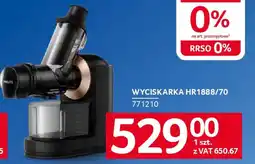 Selgros Philips wyciskarka hr1888/70 oferta