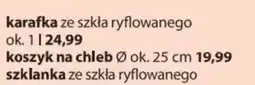 NKD Karafka ze szkła ryflowanego oferta