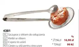 BetterStyle Szczypce z sitkiem do odsączania oferta