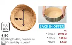 BetterStyle Okrągłe wkłady do pieczenia oferta