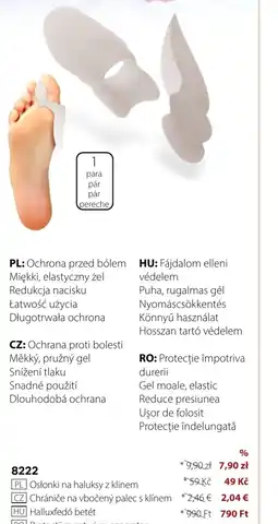 BetterStyle Osłonki na haluksy z klinem oferta