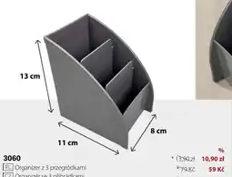 BetterStyle Organizer z 3 przegródkami oferta