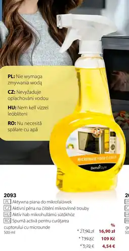 BetterStyle Aktywna piana do mikrofalówek Better Style oferta