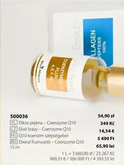 BetterStyle Eliksir pięknaCoenzyme Q10 oferta