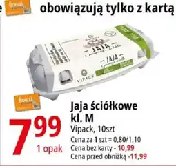 E.Leclerc Jaja ściółkowe kl. M Vipack oferta