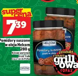 Topaz Pomidory suszone w oleju Helcom 280 g oferta
