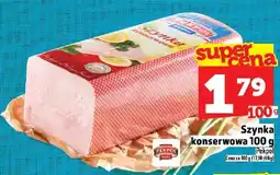 Topaz Szynka konserwowa 100 g Pekpol oferta