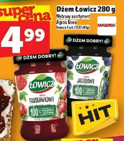 Topaz Dżem Łowicz 280 g oferta