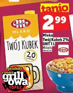 Topaz Mleko Twój Kubek 2% UHT 1 l Mlekovita oferta