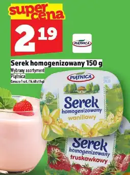 Topaz Serek homogenizowany waniliowy 150 g Piątnica oferta