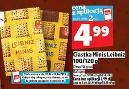 Topaz Ciastka Minis Leibniz 100/120g Choco Original oferta