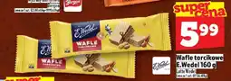 Topaz Wafle torcikowe E. Wedel 160g Lotte Wedel oferta