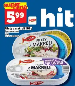 Topaz Filety z makreli 170g Graal oferta