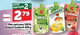Topaz Mus owocowy 100% Kubuś/Tymbark 200 g MWS oferta