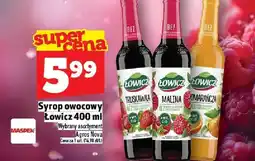 Topaz Syrop owocowy Łowicz 400 ml Agros Nova oferta
