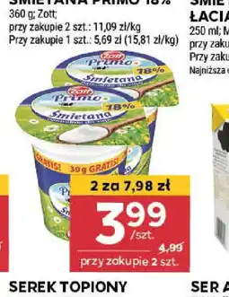 Stokrotka Smietana Primo 18% oferta