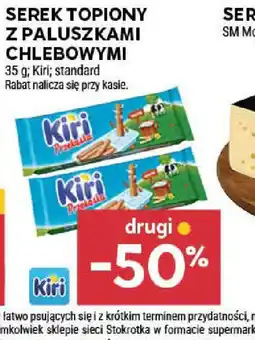 Stokrotka Serek topiony z paluszkami chlebowymi Kiri oferta