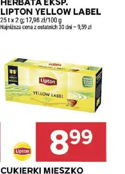 Stokrotka Herbata ekspresowa Lipton Yellow Label oferta