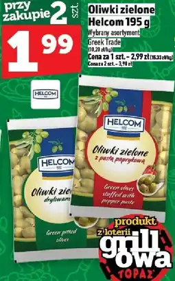 Topaz Oliwki zielone Helcom 195g oferta