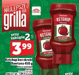 Topaz Ketchup bez skrobi Dawtona 450 g oferta