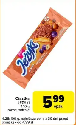 Carrefour Express Ciastka JEŻYKI oferta