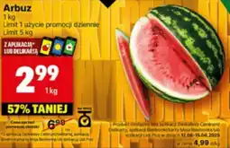 Delikatesy Centrum Arbuz 1kg Delikatesy Centrum oferta