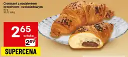 Delikatesy Centrum Croissant z nadzieniem orzechowo-czekoladowym 80g Delikatesy Centrum oferta