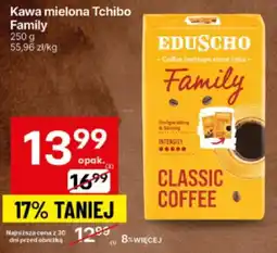 Delikatesy Centrum Kawa Kawa mielona Tchibo Family 250g oferta
