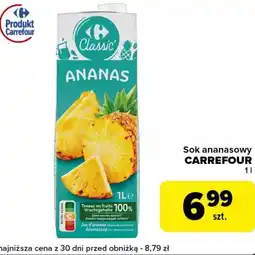 Globi Sok ananasowy CARREFOUR oferta