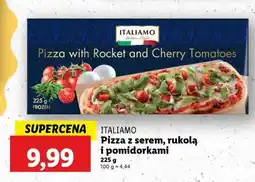 Lidl ITALIAMO Pizza z serem, rukolą i pomidorkami oferta