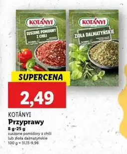 Lidl KOTÁNYI Przyprawy oferta