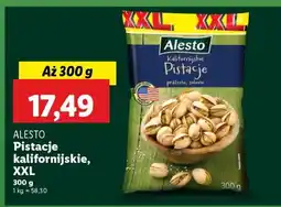 Lidl ALESTO Pistacje kalifornijskie, XXL oferta