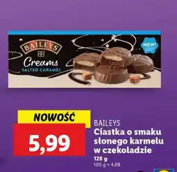 Lidl Baileys Ciastka o smaku słonego karmelu w czekoladzie oferta