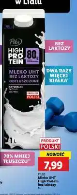 Lidl Pilos Mleko UHT High Protein bez laktozy oferta