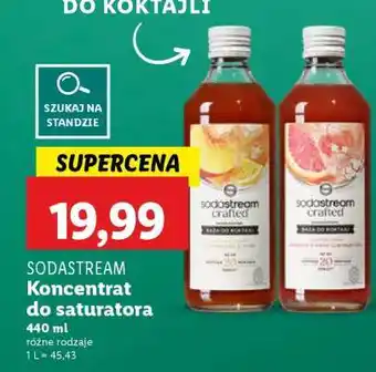 Lidl SodaStream Koncentrat do saturatora oferta