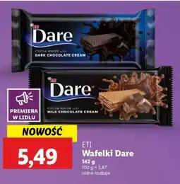 Lidl ETI Wafelki Dare oferta