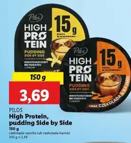 Lidl PILOS High Protein, pudding Side by Side oferta